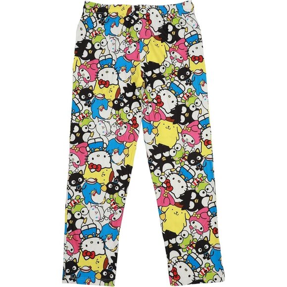 BIOWORLD Men's Hello Kitty Character Collage Sleep Pants Size M In Multi - Picture 2 of 7